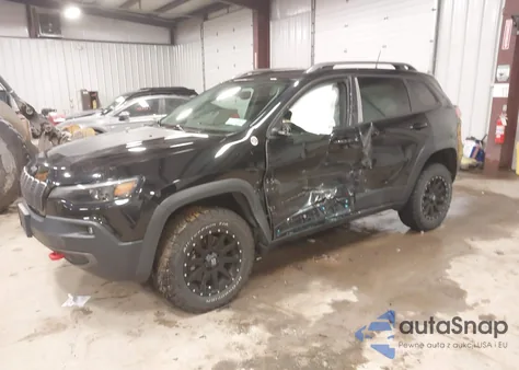 2019 Jeep Cherokee Trailhawk 4X4 z USA, uszkodzony, nr VIN 1C4PJMBX1KD115148